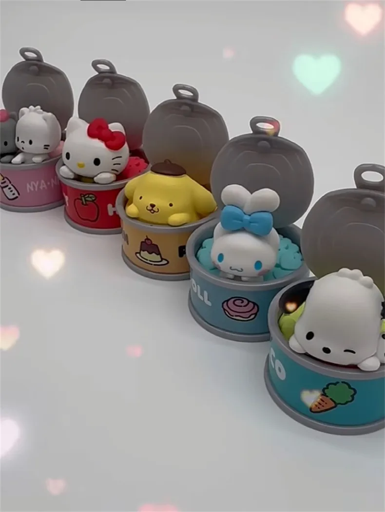 Neues Produkt auf Lager: KT Katzenfutter-Blindbox im niedlichen Pudding-Hund-Design, Cinnamoroll Desktop-Ornament, Überraschungsgeschenk für die Feiertage – Detail 4