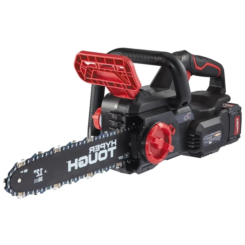 

20V 12 Inch Brushless Chainsaw 4.0Ah Battery Included Toolless Chain Tensioning Efficient Yard Maintenance Cutting Power