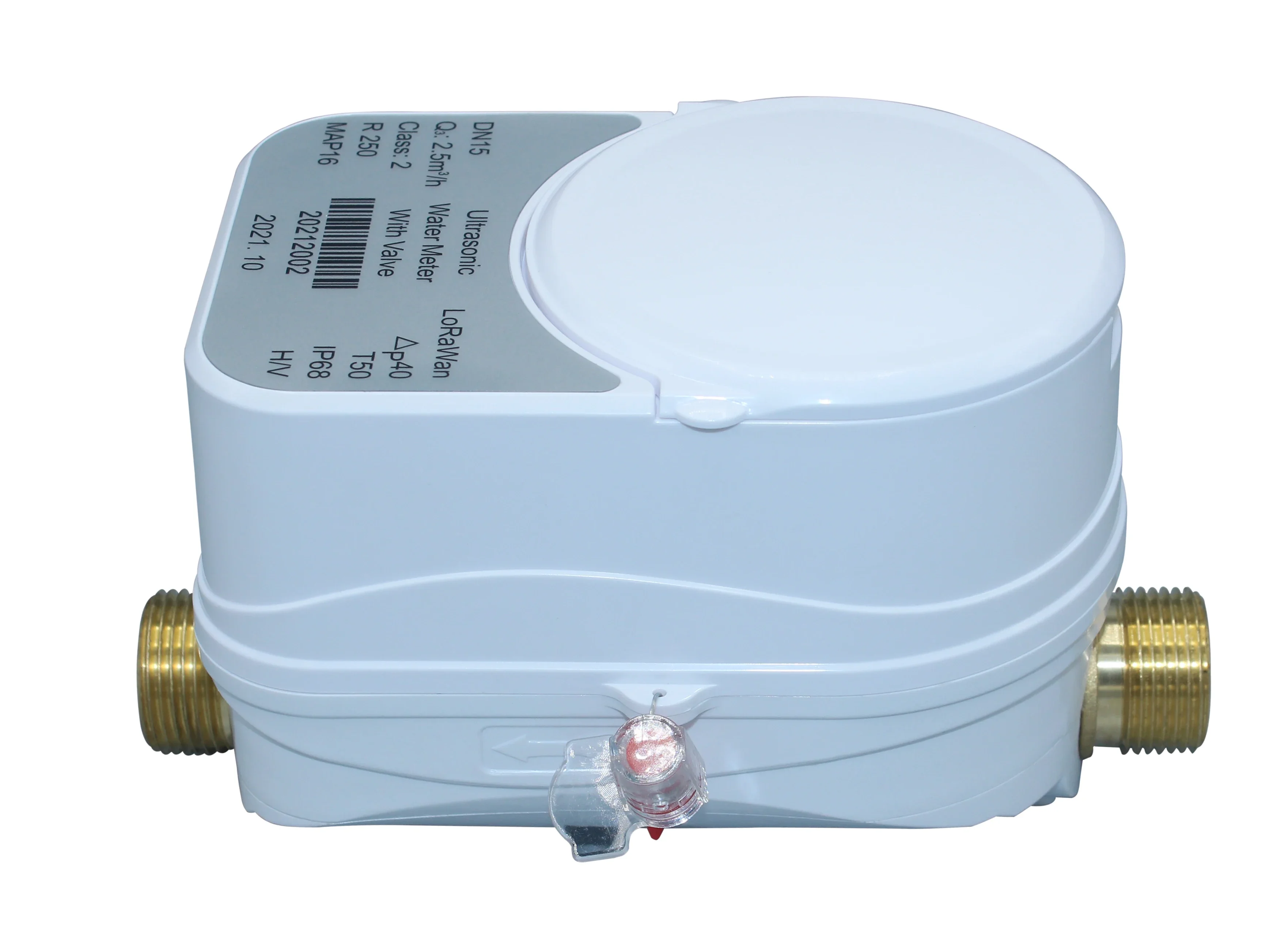 Wireless WiFi Water Flow Monitor and Water Shutoff in 3/4 Inch Smart Ultrasonic Water Meter