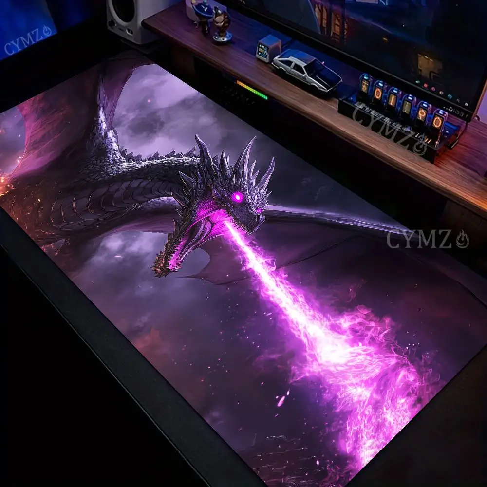 Stunning Giant Dragon gaming Mouse Pad Desk Mat Gaming pad Non-Slip mouse carpet pc accessories office mousepad desk pad