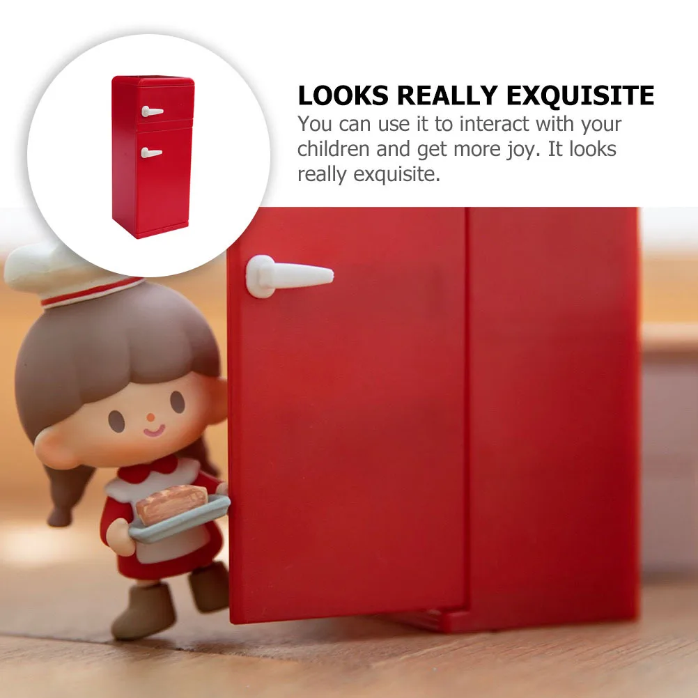 Mini réfrigérateur pour enfants, petit Design Unique, jeu interactif amusant, jeu éducatif, décoration de cuisine à domicile