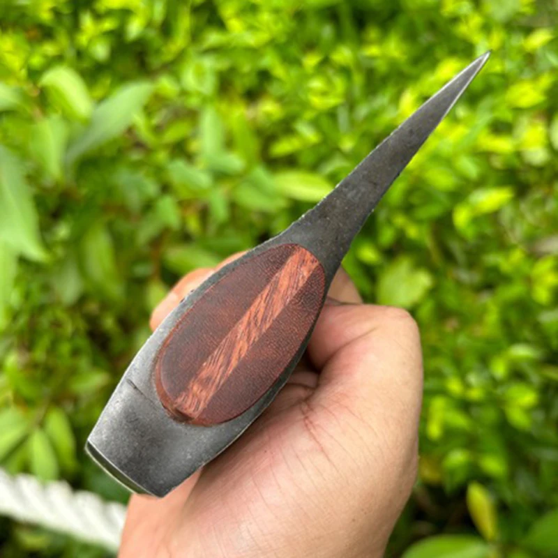 فأس تكتيكي متعدد الوظائف للدفاع عن النفس في الهواء الطلق فأس يدوي لقطع الخشب السياحي لمستلزمات التخييم الحطاب #5