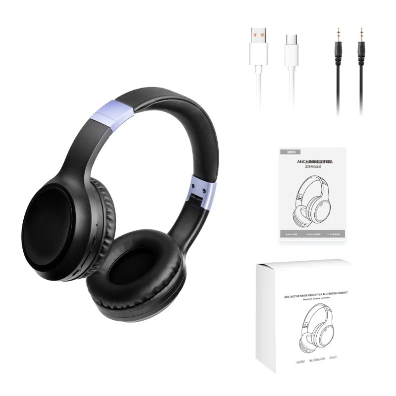 

Bluetooth-compatible Over-Ear Headphone Wireless Stereo Foldable Headphone