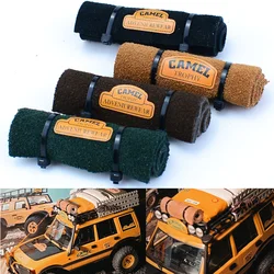 Model Car Roof Roll Up Sleeping Bag for 1/18 1/24 RC Crawler Car Traxxas TRX4-M Defender FMS FCX24M Camel Cup Axial Scx24 Kyosho