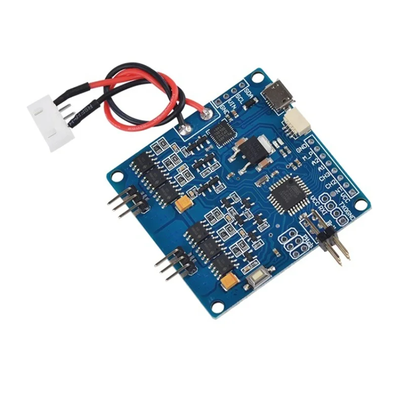 FFYY-Alexmos 2.2B2 para cámara FPV 1 Uds BGC 3,12 MOS controlador de placa controladora de cardán sin escobillas de 2 ejes de gran corriente