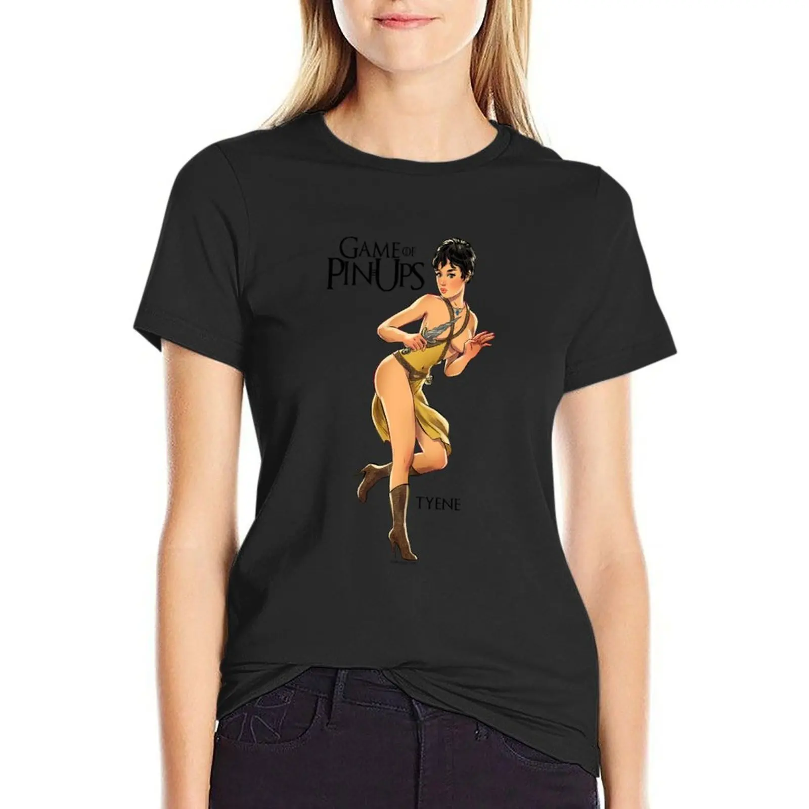 

Tyene Sand T-Shirt funny female blacks Women clothes