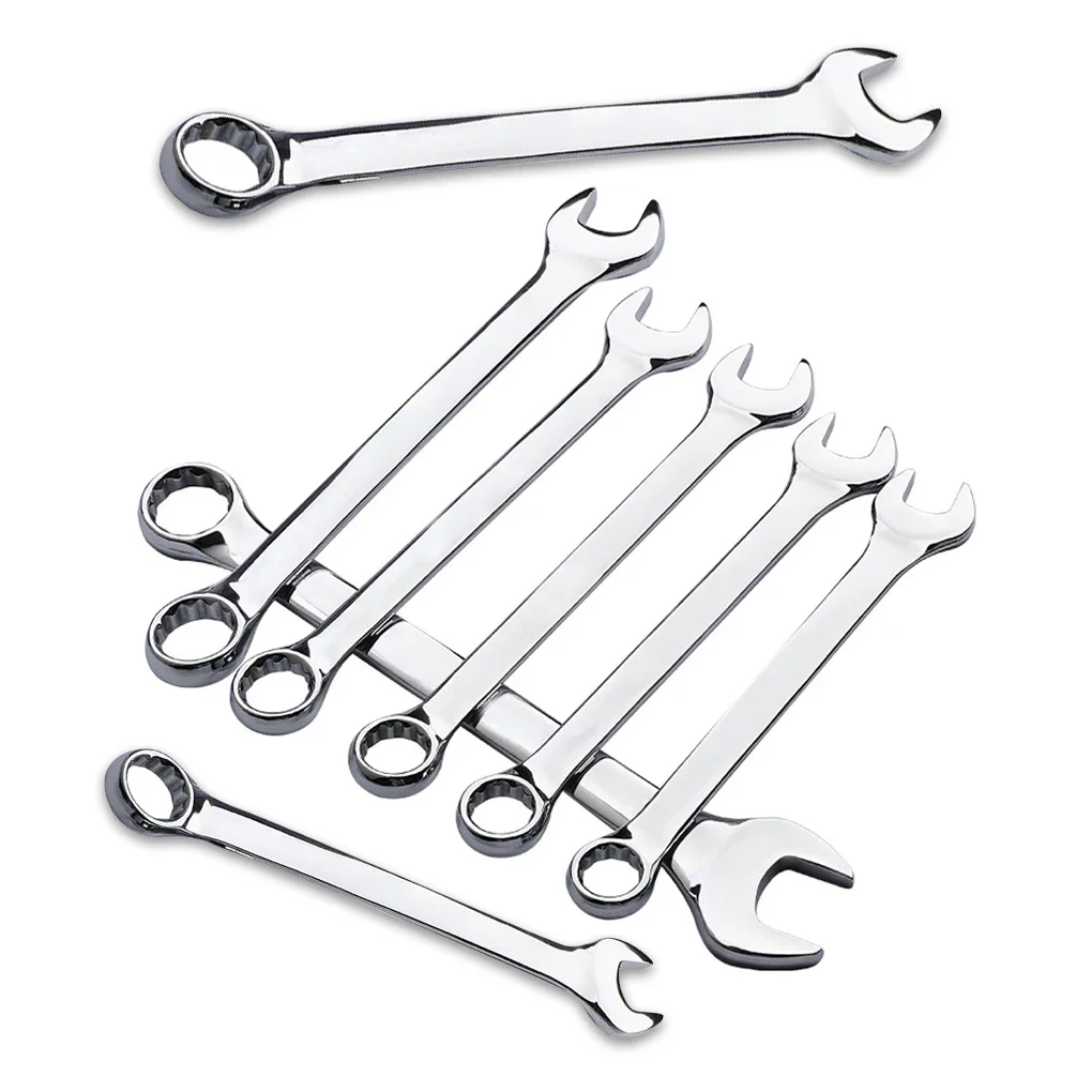 

Ratchet Wrenches Workshop Spanners, Woodworking, Carpentry, DIY Craftsman, Metal Household Hand Tools, 6-17mm, 8 Pcs