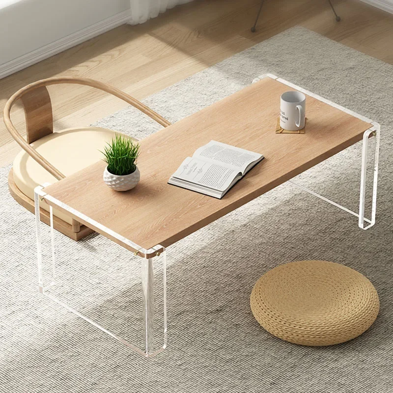 BooksRound  Coffee Table Unique Minimalist Space Saving Cheap Tea Table Outdoor Modern Computer Mesas Bajas Balcony Furniture