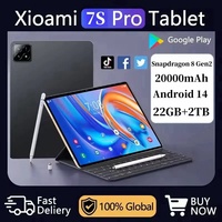 2025 Xioami Original Pad 7s Pro Tablet 11'' Android 14 Tab 5G Dual SIM 20000mAh WIFI HD Screen Children's Tablets Kids Tablet PC