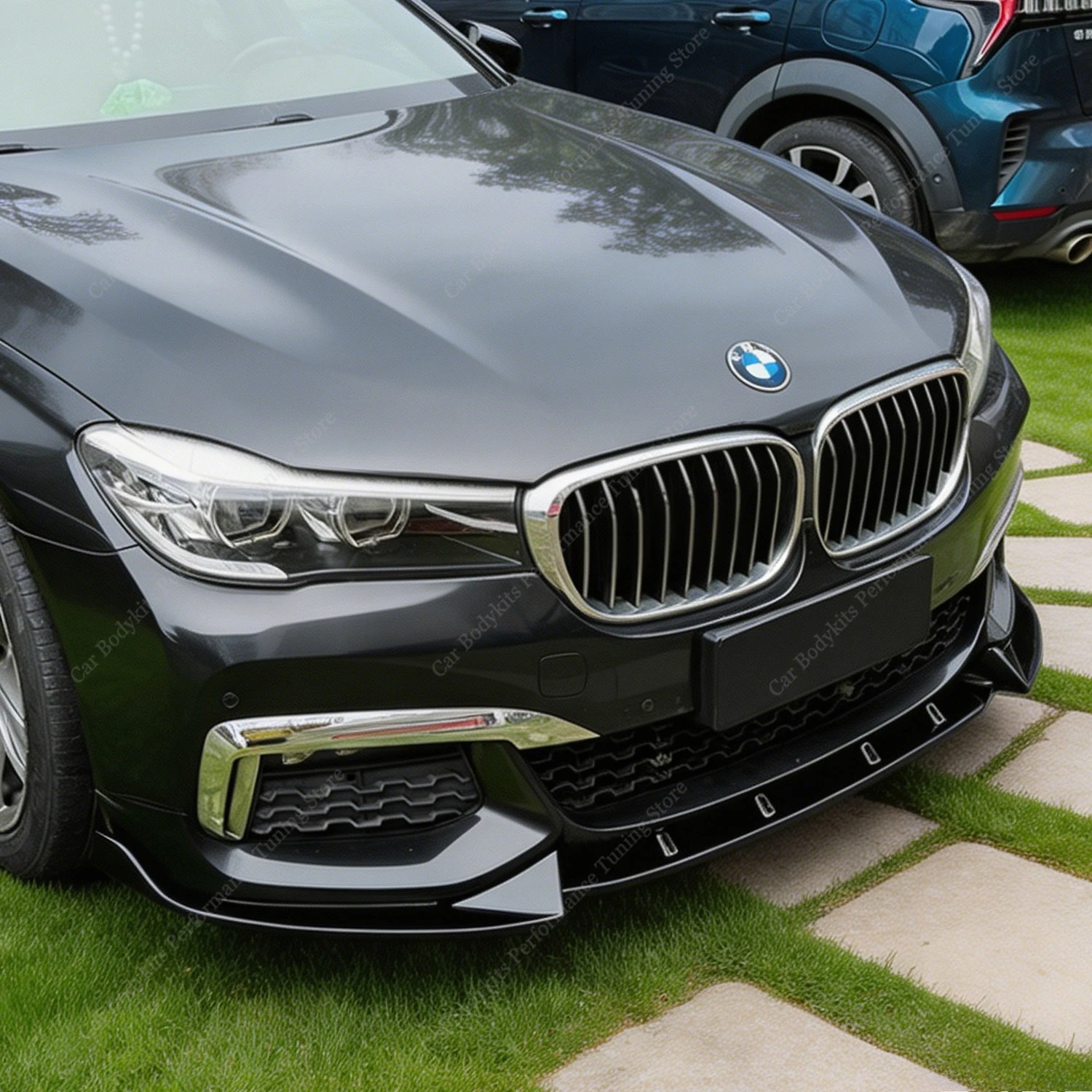 

Competition Style ABS Front Bumper Splitter Lip Spoiler For BMW G11 G12 740i 750i 740d M760Li Sport 2015-2018 Pre-Lci Tuning
