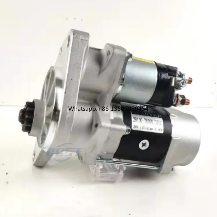 J05 J05C W04C W04D Starter Motor 2810078090 28100-78090 0355-502-0211 for HINO Diesel Engine Spare Parts Excavator Accessories