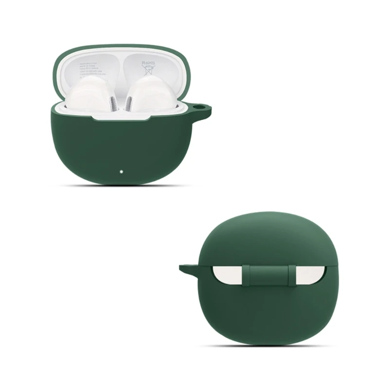 สำหรับ QCYT20 หูฟังสำหรับเปลือกกันกระแทก Anti-Scratch ป้องกันกรอบแขนล้างทำความสะอาดได้ที่อยู่อาศัยกันฝุ่นสำหรับกรณี