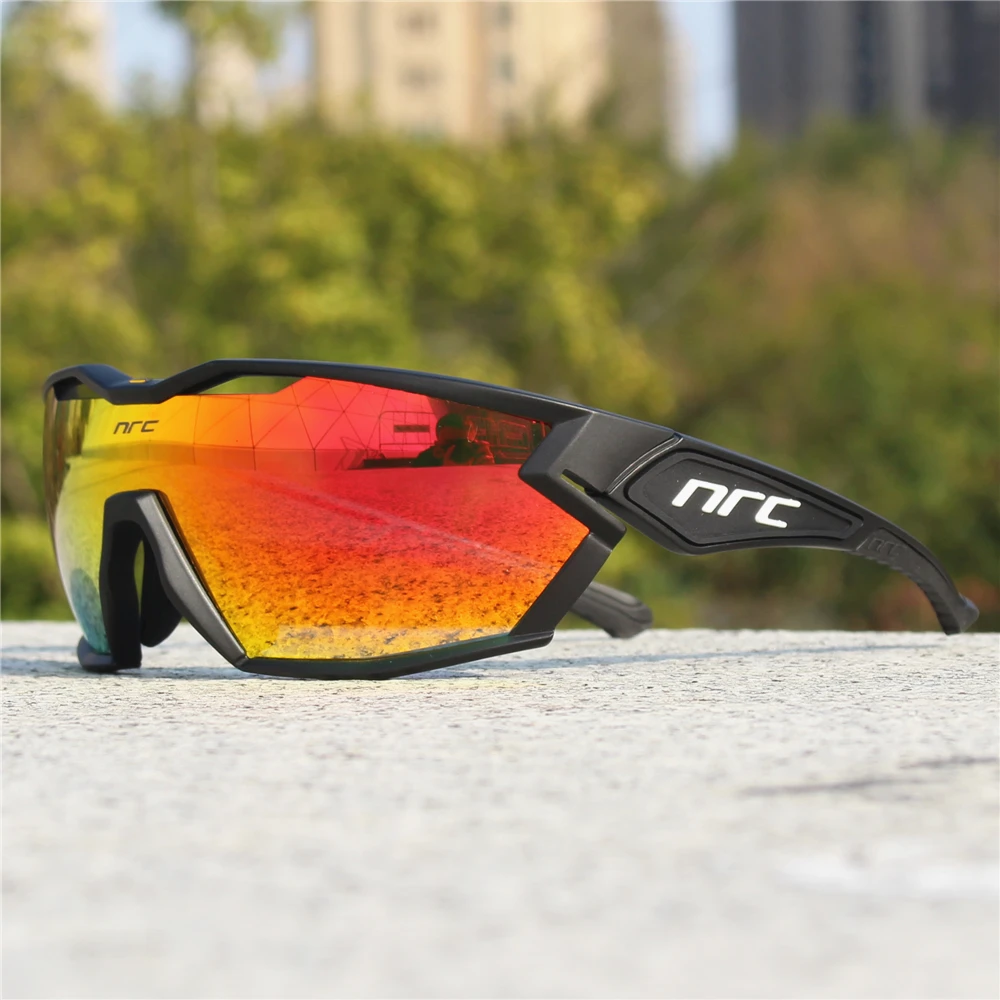 NRC X2 PRide 3lens Cycling Glasses Man Mountain Bike Bicycle Sport Sunglasses MTB Cycling Eyewear Woman