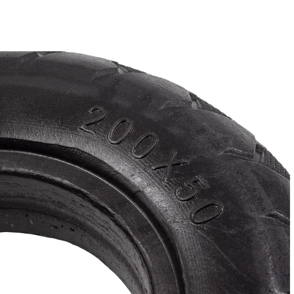 

Запасное переднее колесо для самоката, 8-дюймовая цельнолитая бескамерная шина 200x50, не требует внутренней камеры, устойчивая к проколам, для стабильной езды