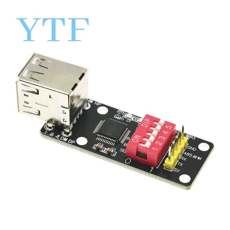 Ch9350 Módulo Escondia Teclado Mouse Para Porta Serial Teclado Virtual Scanning Gun Para Porta Serial KVM