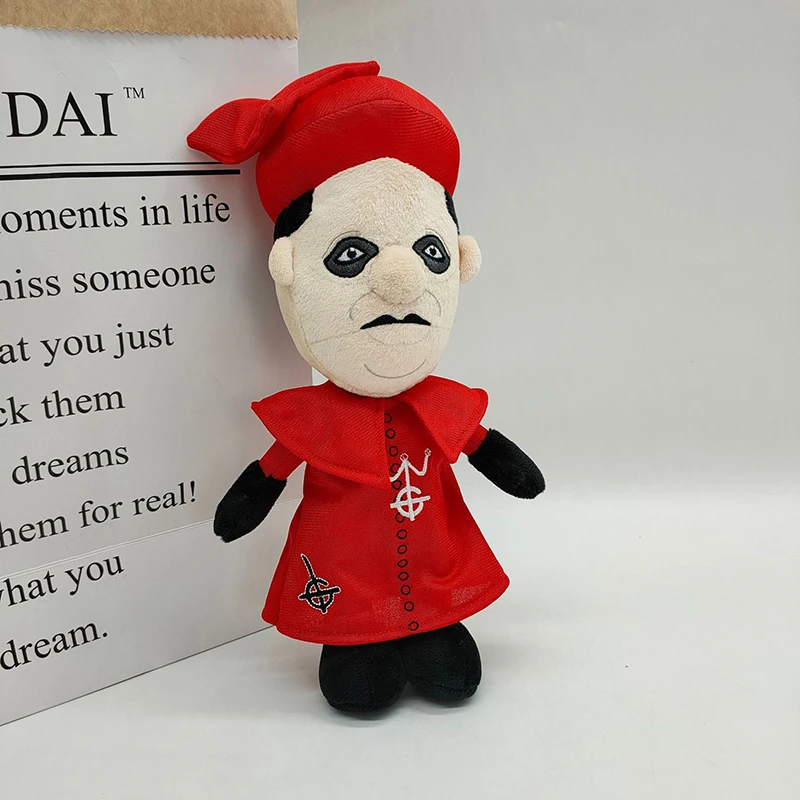 NEW 25cm Cardinal Copia Plush Doll Ghost Singer Struffed Toy For Kids Birthday Gifts