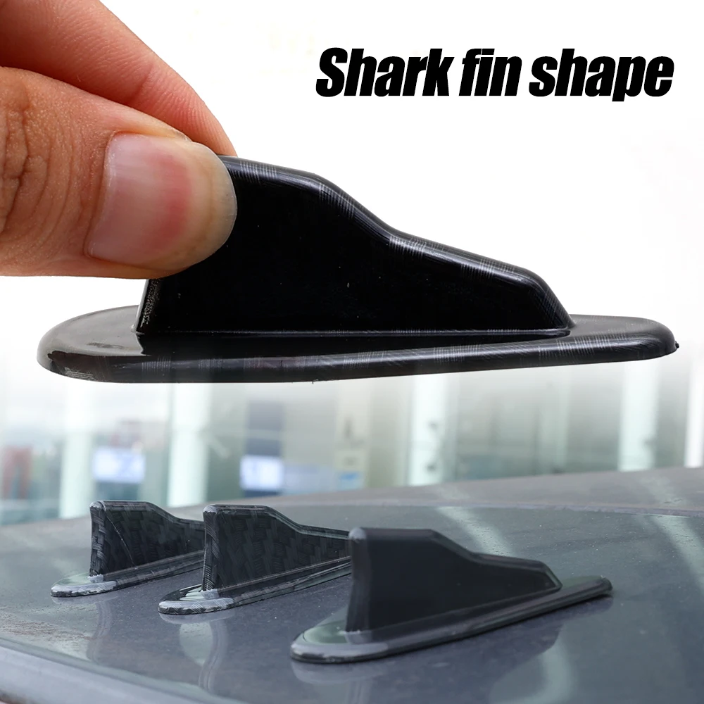 Car Roof Shark Fin Decorative Reducing Drag Improve Maximum Speed And Performance For All Car Models Auto Exterior Accessories