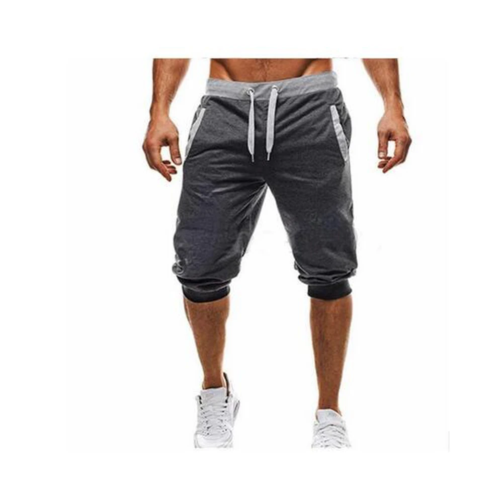 Venda quente verão novo homem shorts casuais moda goku print sweatpants fitness curto jogger M-3XL