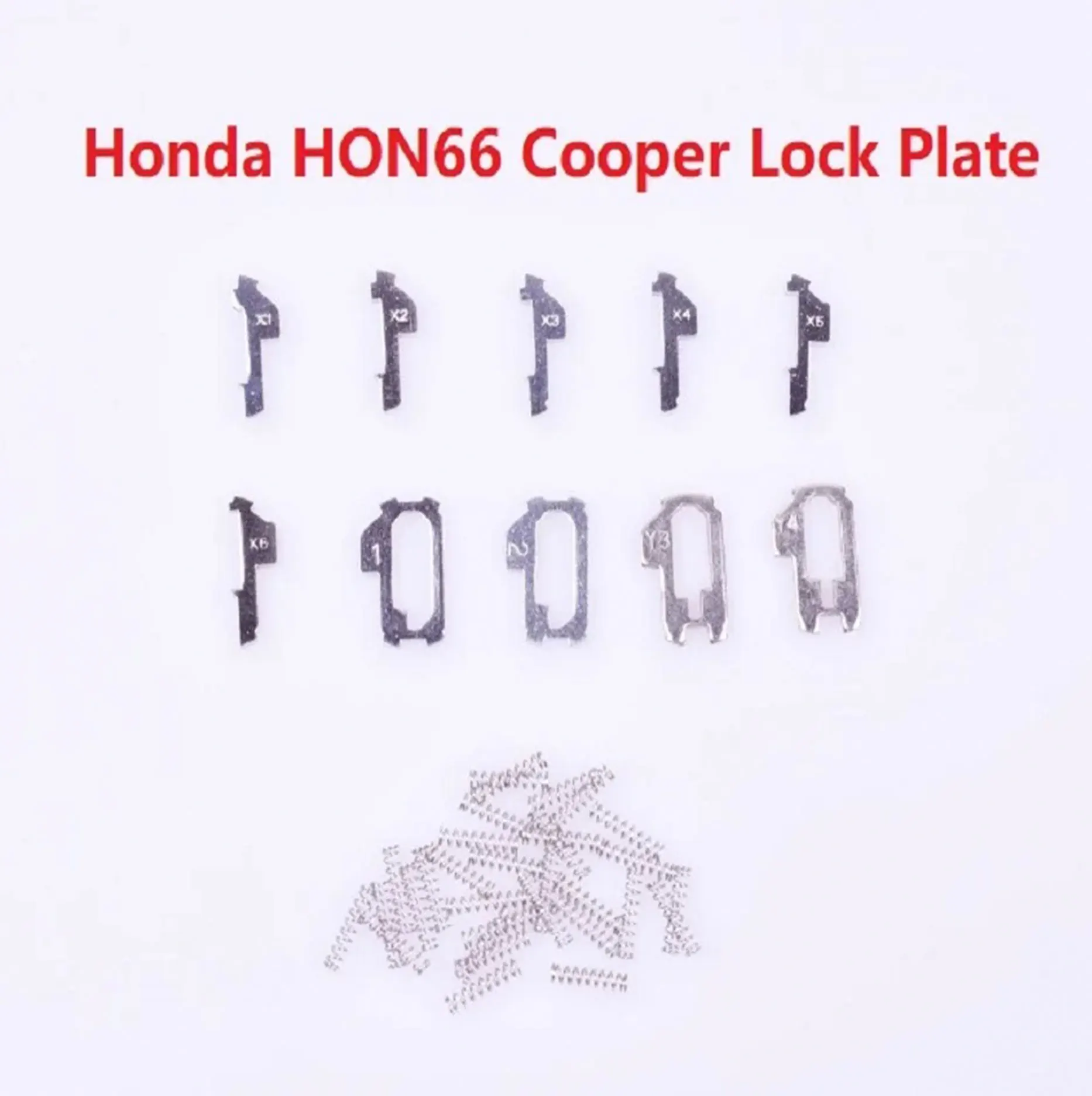 (26pcs) Car Lock Reed HON66 Lock Plate For Honda (18pcs Half plate 8PCS Full plate) Auto Lock Repair Accesories locksmiths