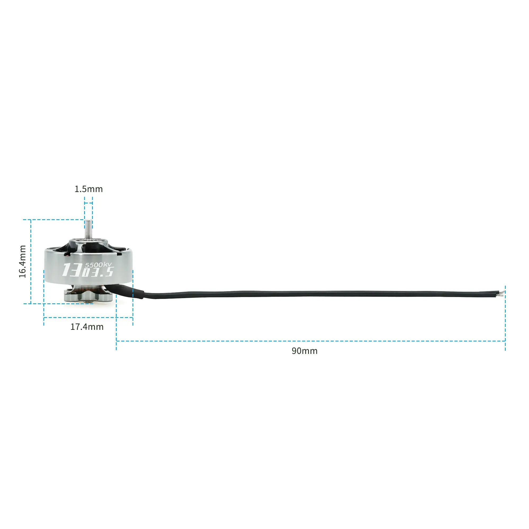 Geprc speedx2 1303.5 3800kv/5500kv motor adequado para cinelog20 série zangão para diy rc fpv quadcopter freestyle zangão peças