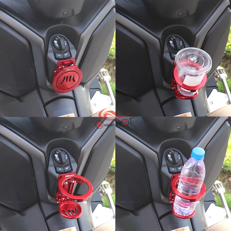 Motorcycle Accessories for YAMAHA XMAX300 XMAX250 XMAX 300 250 2020-2025 2026 Drink Holder Water Cup Bottle Holder Kettle Holder