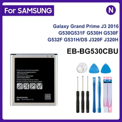삼성 전화 배터리 EB-BG530CBU EB-BG530CBE 2600mAh 갤럭시 그랜드 프라임 J3 2016 EB-BG531BBE G530 G531F G530H G530F