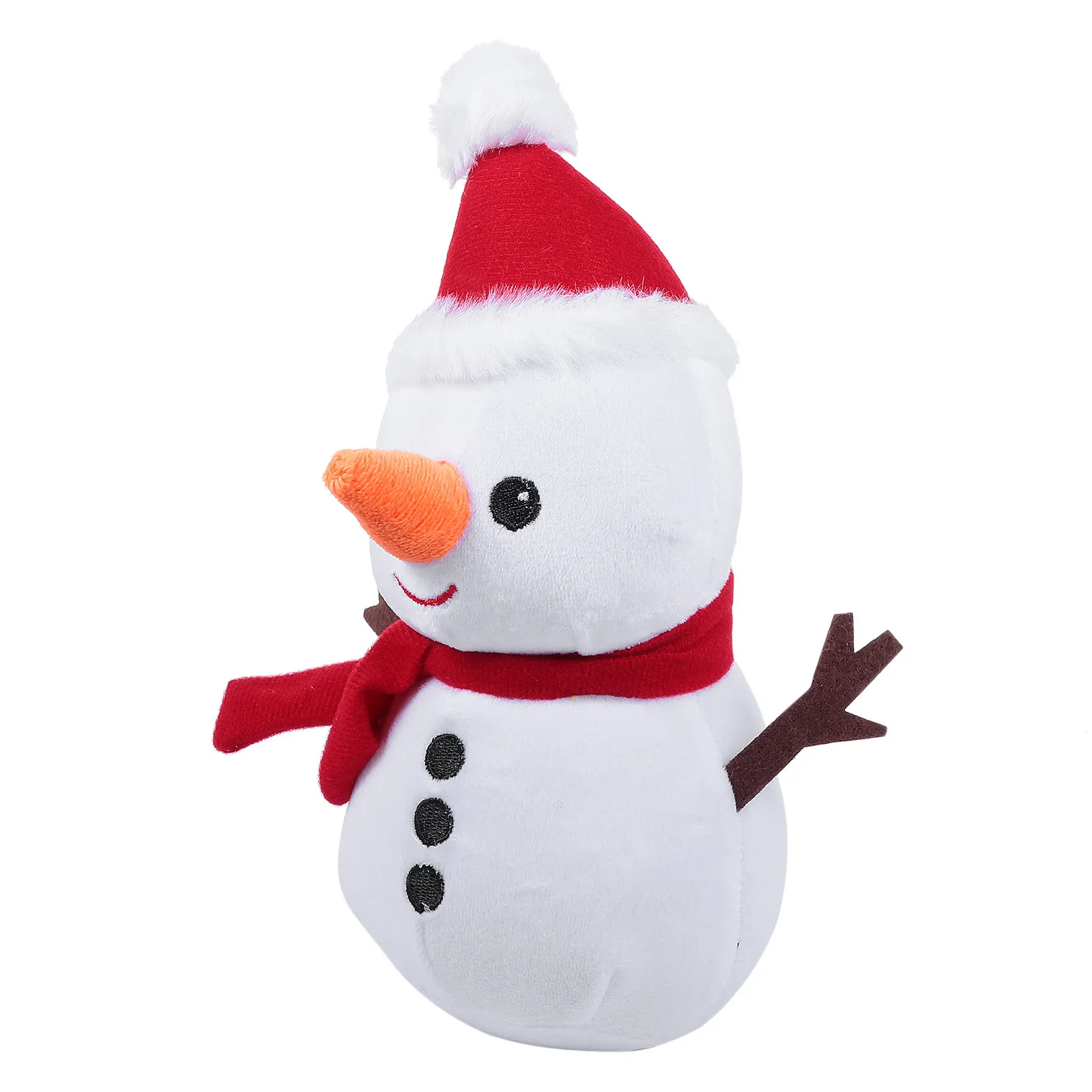 

Snowman Stuffed Snowman White Decoration for Desk Car Kids Christmas Gift Toys Stuffed