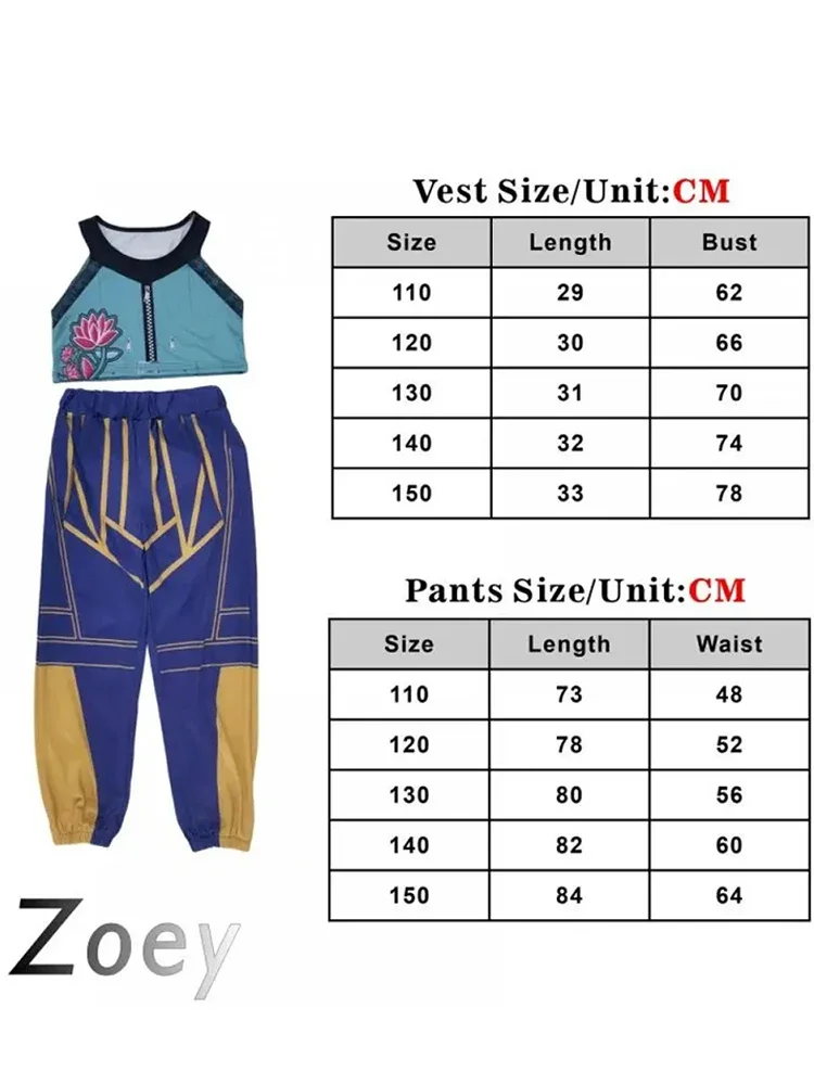 K-POP Demon Hunters Cosplay Costume Rumi Zoey Mira for Girl Halloween Performance Outfits Birthday Party Cloth Role Play Costume