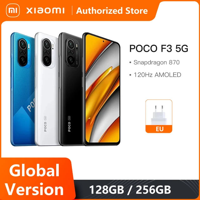 Global Version Poco F3 5g Smartphone 6gb 128gb / 8gb 256gb Snapdragon 870  Octa Core Mobile Phone 6.67