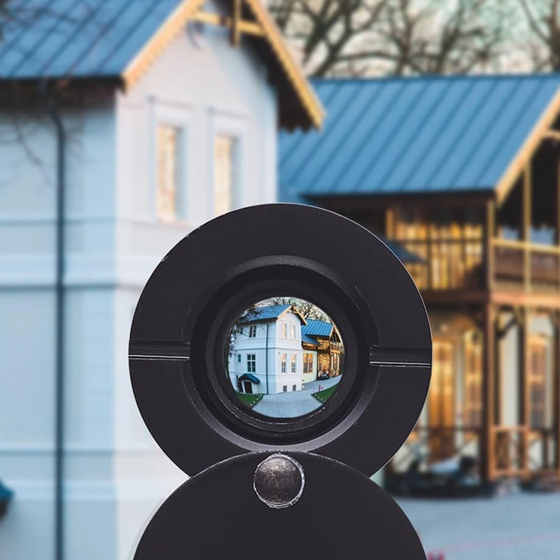 Fori peep solidi ABRE-220 gradi per porta con punta da trapano da 16 mm, spioncino per porta da 0,63 pollici per porta spessa da 1-3/8 pollici a 2-1/6 pollici