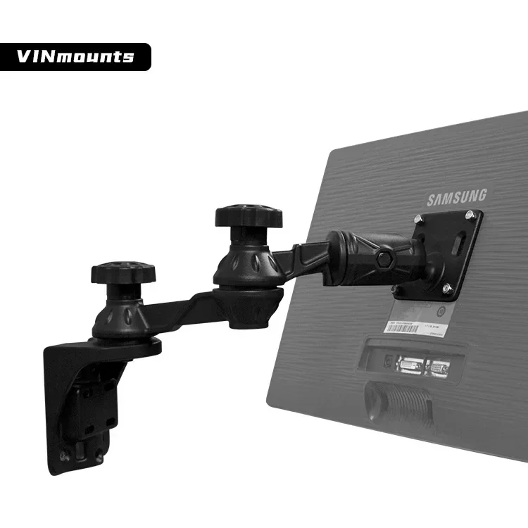 2026 Double Swing Arm Mount Vertical Mounting Base for Stands and Mounts