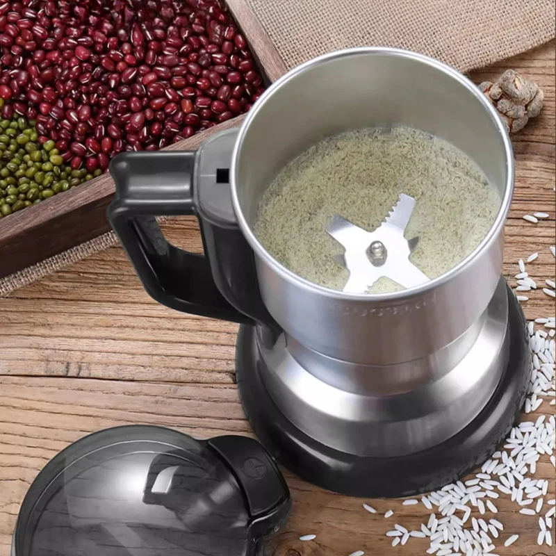 Мини-измельчитель, многофункциональный измельчитель трав и зерна, сверхтонкий шлифовальный станок, высокоскоростная дробилка, легко очищаемая мельница