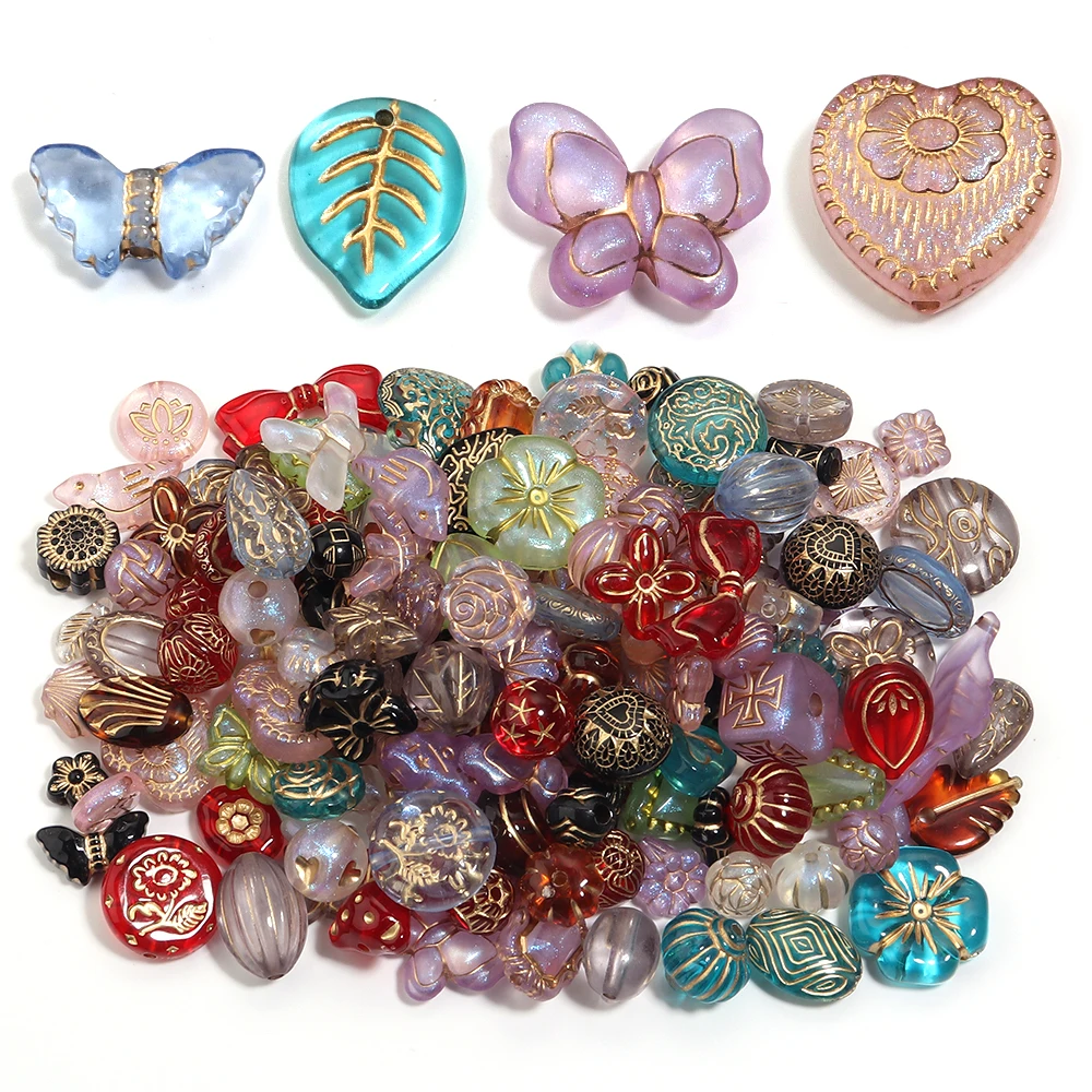 Mixed Classical Acrylic Beads for Jewellery Making