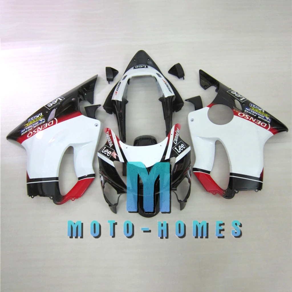 Free Custom Motorcycle Fairing Kit for CBR600 99 00 CBR 600F 1999 2000 F4 Injection ABS Plastic Road Racing Aftermarket