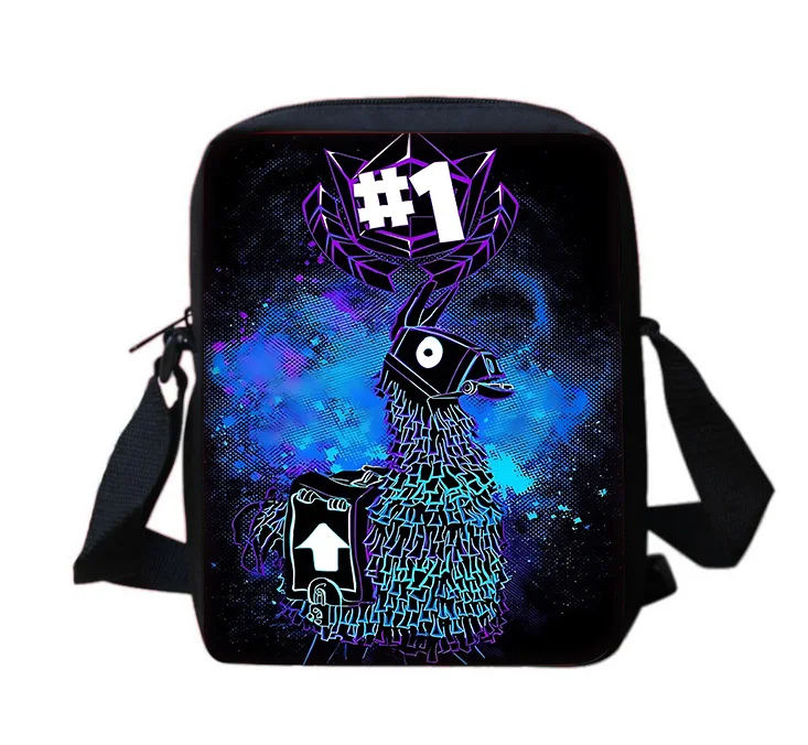 Classic Game Fortnites Boy Girls Printed Shoulder Messenger Bag Child Casual Handbag Men Women Phone Bag Shopping Bag