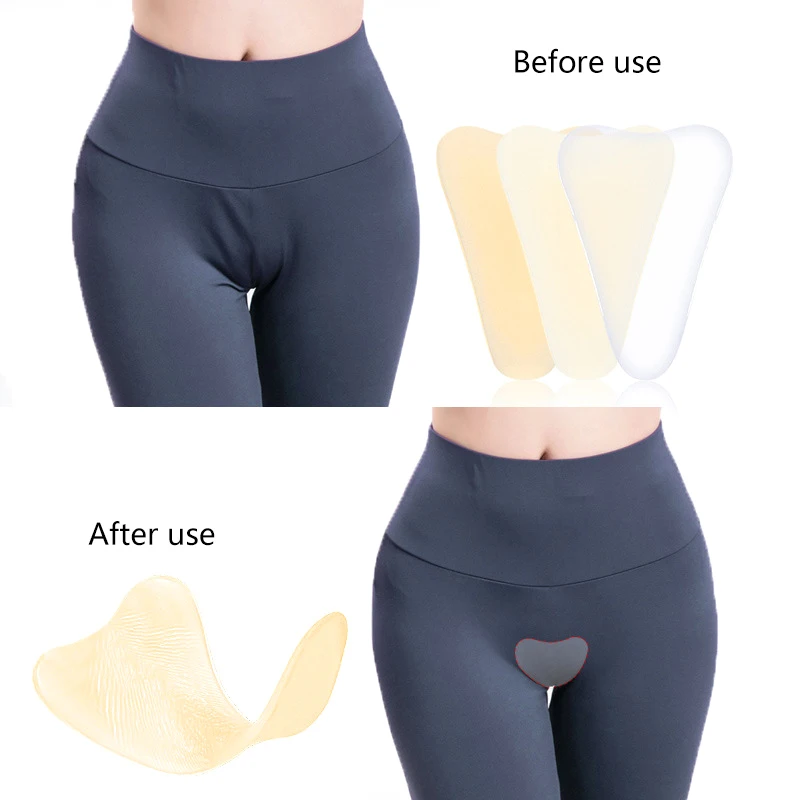 Camel Toe Pad Private Concealer Silikon Pads Teil Wiederverwendbare Krankenpflege Selbstklebende Badeanzug Aufkleber Frauen Schutz Unsichtbare Teile