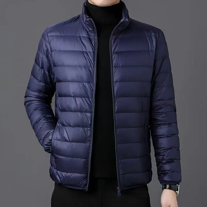 plus Size Lightweight down Cotton Jacket Men's Warm Winter Coat Loose Fit Fashion Urban Style Standard Edition Body Heat Rete...