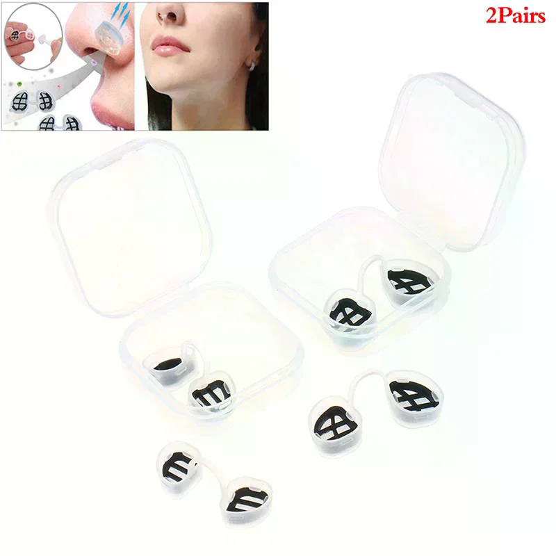 Nose Invisible Nasal Filters Anti Air Pollution Pollen Allergy Dust Filter 2Pair