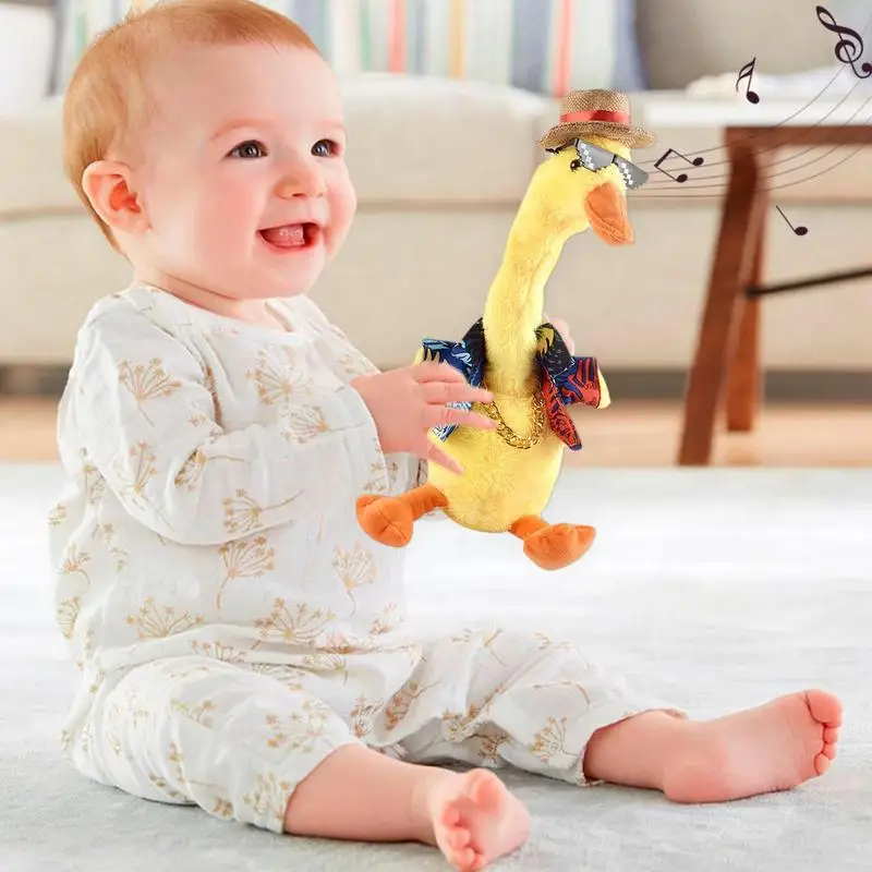 Dancing & Singing Duck Toy Intellectual Musical And Learning Educational Toy Best Gift For Boys And Girls Infant