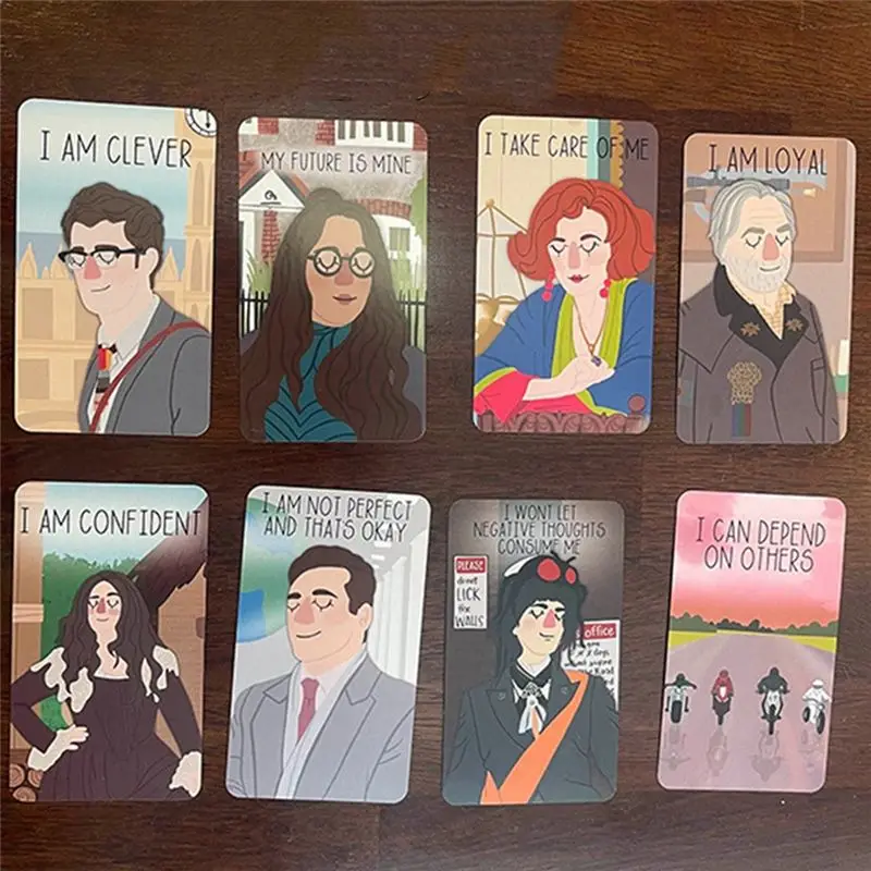 AED7-20 قطعة سطح تأكيد البشائر الجيدة للنساء بطاقات تأكيد ذهنية 4.72 × 3.15 بوصة