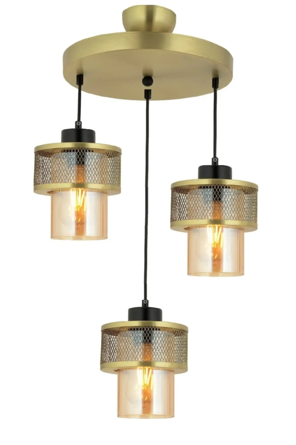 DOLBOVI Pulsar Model Modern triple pendant chandelier