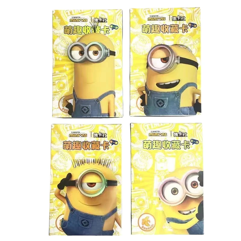 New In Hot Sell Original Box Card.fun Genuine authorization Classic Anime Characters Minions Collection Hobbies Children\'s Gifts