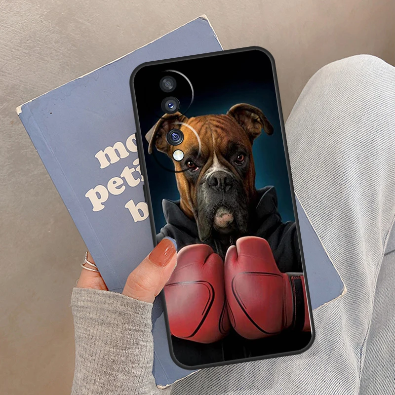 حافظة بوكسر للكلاب لهاتف Honor Magic 8 Pro 5 6 7 Lite لهاتف Honor 400 200 90 70 50 X8a X8b X9a X9b X9c