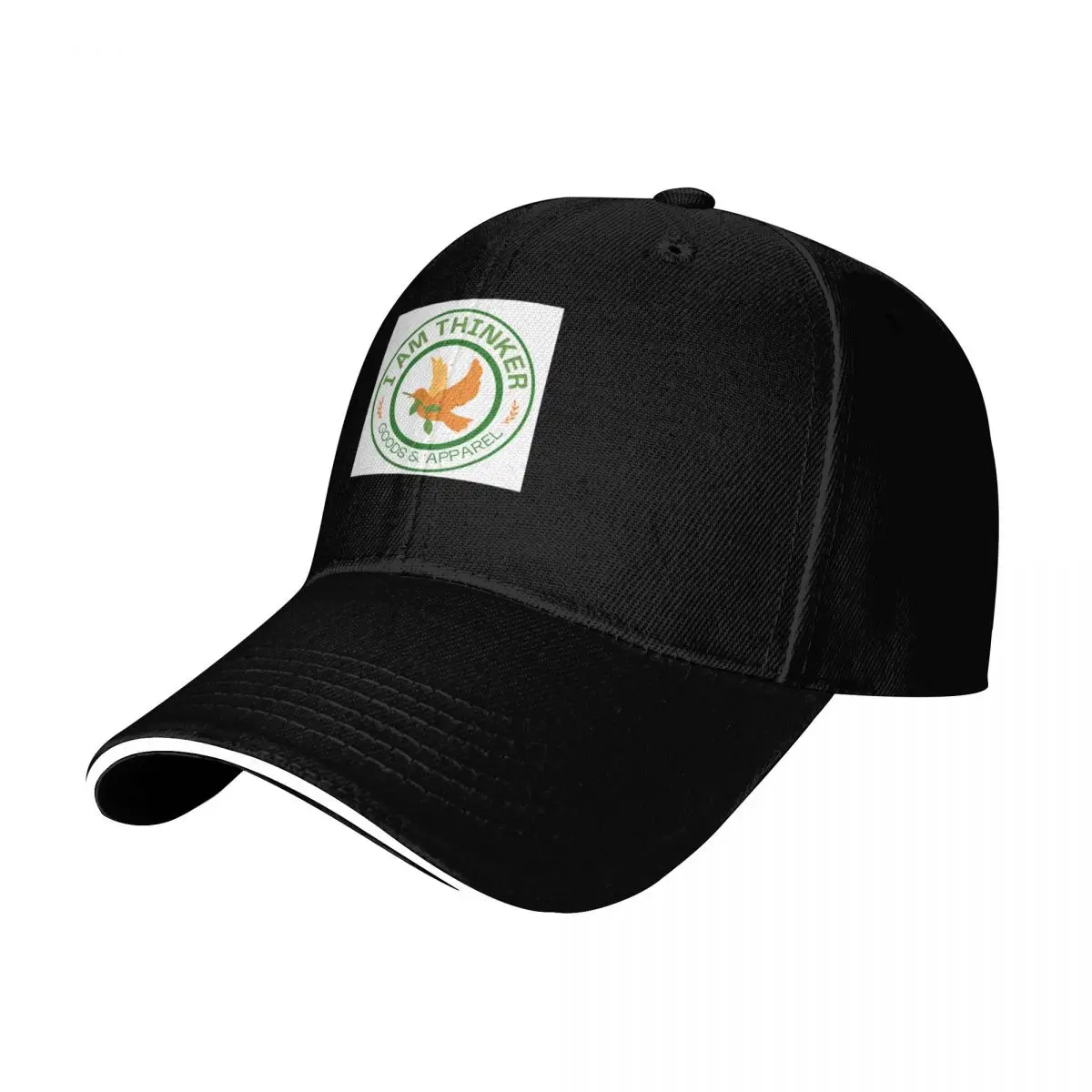 I AM THINKER LOGO Baseball Cap Gift for Him Her Casual Daily Wear Quick Dry Performance