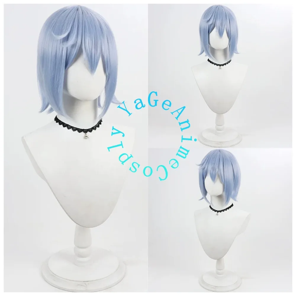 Chris Cosplay Wig Styled Hair for Christmas Fantasy Anime Festival Character Event and Photography
