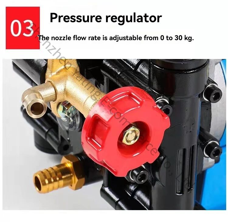 Electric Plunger Pump Portable Sprayer Agricultural High Voltage New Rechargeable Sprayer Portable Automatic Orchard