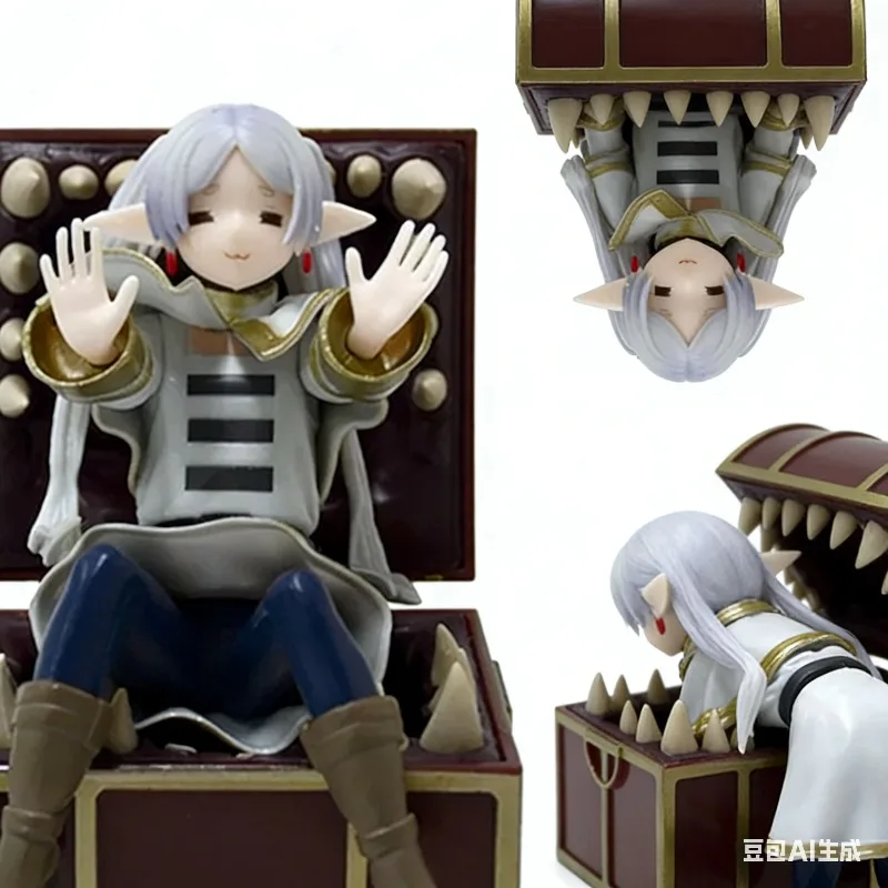 frieren-alem-do-fim-da-jornada-caixa-do-tesouro-de-frieren-figura-de-anime-de-monstro-brinquedo-fern-noodle-stopper-figura-de-acao-figuras-de-pokemon
