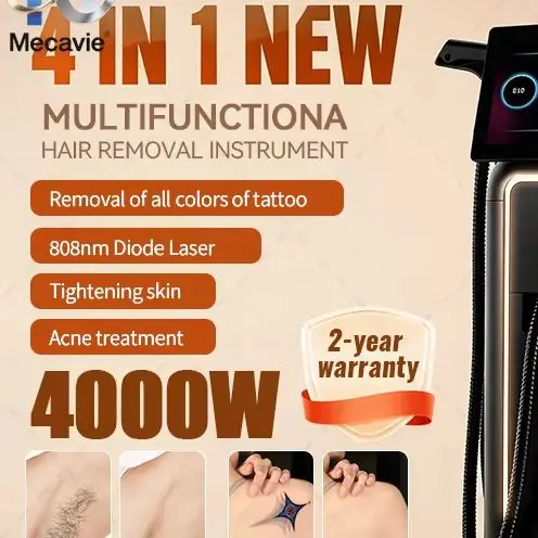 Salon Grade 5000W 5‑Waves Ice Diode Laser Machine Painless Permanent Hair Removal Skin Rejuvenation Commercial Beauty Equipment