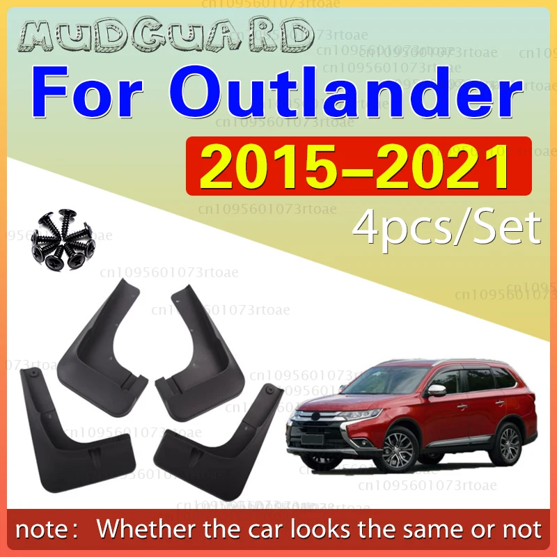 

For Mitsubishi Outlander 2015 2016 2017 2018 2019 2020 2021 Fender Mudguard Mud Flaps Guard Splash Flap Mudguards Car Accessorie