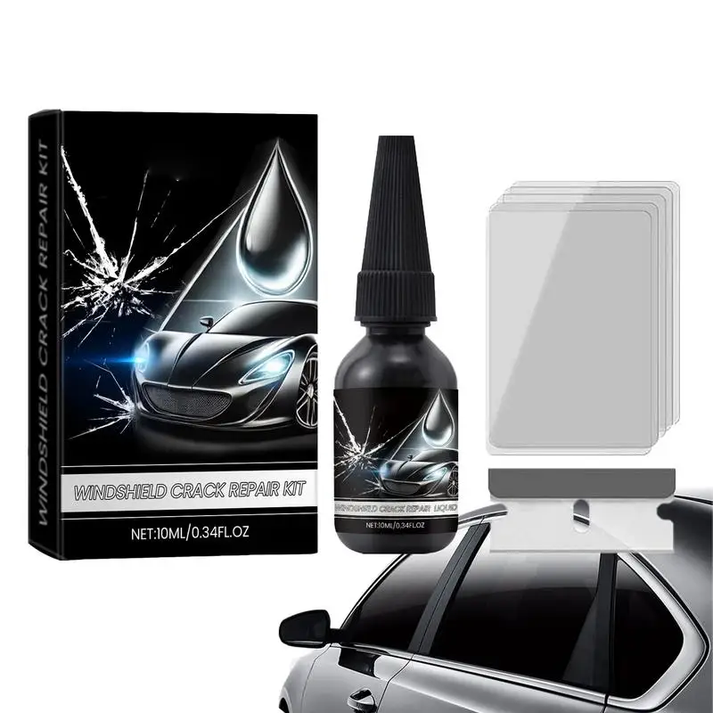 Auto Glass Repair Fluid Windshield Scratch Repair Fluid Kit Car Scratch Restore Solution For Automotive Windscreen Vehicle Care